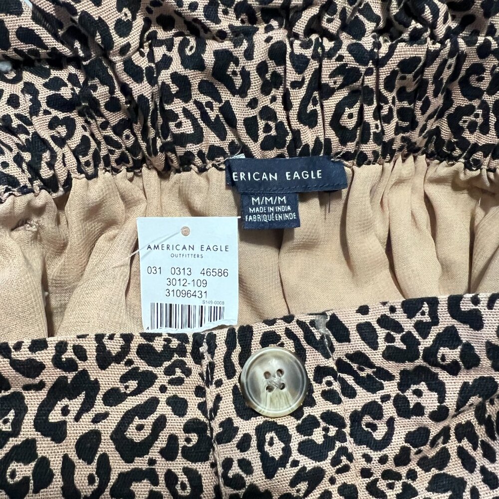 NWT American Eagle Animal Print Mini Skirt M - Picture 5 of 8